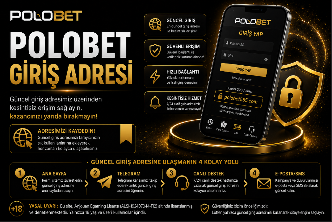 Polobet giriş adresi güvenli bağlantı kontrolü ve sahte sayfa uyarısı görseli